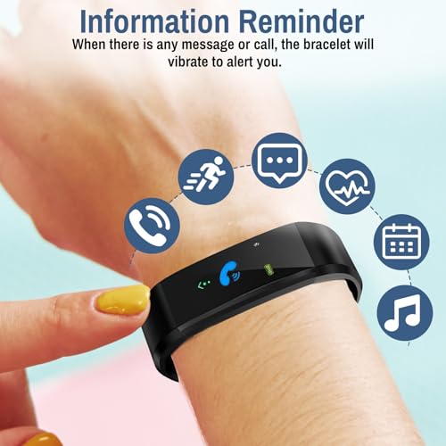 Fitness Tracker Activity Tracker with Heart Rate Sleep Monitor Blood Oxygen Counter Pedometer Smart Watch with 14 Sports Mode Tracker Step IP67 Waterproof Activity Trackers for Kids Women Men - Image 6