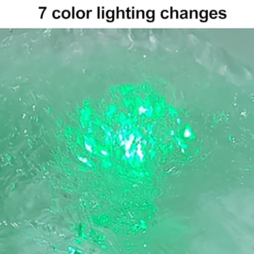 Spa de pies con masaje y luz de 7 colores miniatura 4
