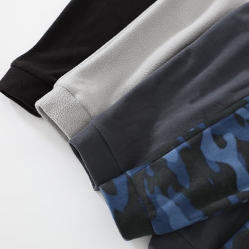 Image of Toddler Boys Warm Fleece Lined Microfleece Pants, 2-6 Years