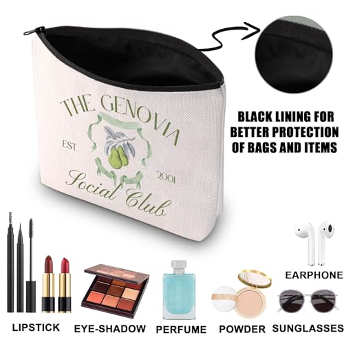 Princess Genovia Makeup Bag The Genovia Social Club Gifts Princess Mia Thermopolis Gifts Mia and The Queen Gifts (The GENOVIA UK) - Image 3