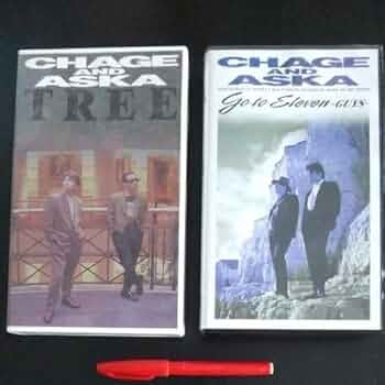 Amazon.co.jp: CHAGE and ASKA チャゲアス VHS ビデオ 2本 Hi