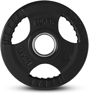 Disco de goma 3 agarres tri grip Peso: 1.25kg