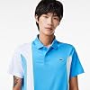 Polo con bloques de color de corte regular para hombre 8