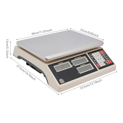 Báscula industrial electrónica 1-30000g con pantalla LED miniatura 6