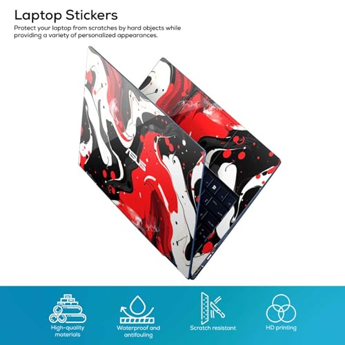 Image of DSGN 161 Full Body Laptop Skin Bubble-Free| Laminated| Removable| HD Quality Sticker for Laptops Upto 15.6 Inches Compatible with Asus
