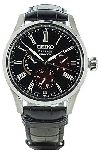 Preisvergleich Produktbild Seiko presage Herren Uhr analog Automatik mit Leder Armband SPB085J1