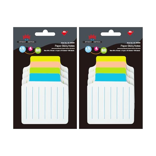Note tabs et intercalaires lignés 4A 40609 pour un repérage rapide des dossiers