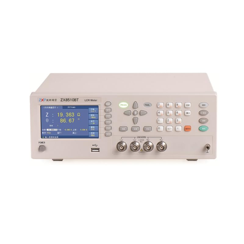ZX8510BT Digital LCR Meter ZX8517BT with 30Ω 100Ω Output Impedance Color TFT Display (ZX8517BT (50Hz - 100kHz,10 Points))