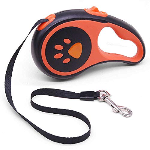 Corde de traction automatique pour chien 5m avec systeme d enroulement fluide - 3