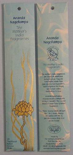 Mother's India Fragrances Nag Champa Incense Set - All 5 Varieties