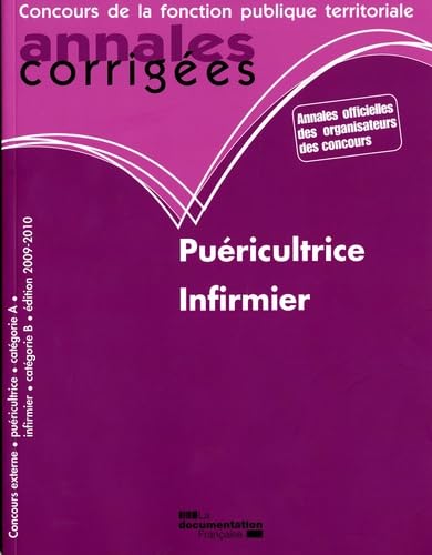 livre Annales corrigées n°6 puéricultrice infirmier 2009-2010