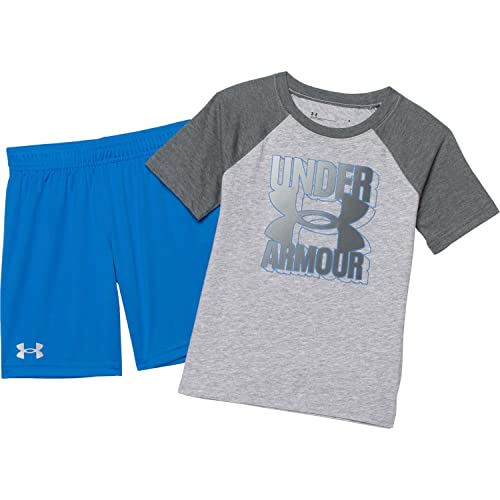Under Armour Boys' Muscle And Tank Set, Mod Gray, 4 #TOP21