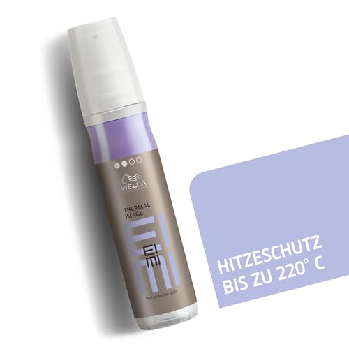 3. Bild von Wella EIMI Thermal Image Hitzeschutzspray – schützendes Haarspray mit Zwei-Phasen-Formel – flexibler Halt für einen natürlichen Look beim Haarstyling – 1 x 150 ml