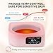 BAOSHISHAN Hand Wax Paraffin Machine, 3500ML Paraffin Wax Warmer with Auto-Timer & 113℉-167℉ Display Temperature Control, Paraffin Wax Machine for Hands for Skin Moisturizing Home Spa Beauty (5 Pack)