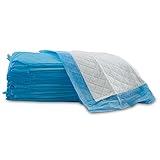 UltraBlok Disposable Ultra Absorbent Incontinence Chux Underpads for Bed + Furniture, High Absorbency Materials Rapidly Draws Wetness Away, Large 23' x 36', 20 Pack