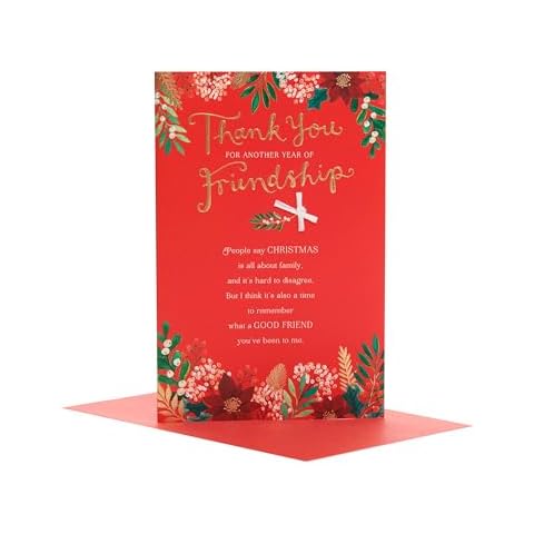 Heartfelt Christmas Card for Friend by UK Greetings Cover