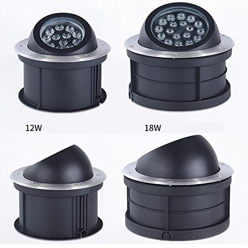 Angle d'éclairage extérieur LED spot orientable 12W étanche pour luminaire de sol - 3