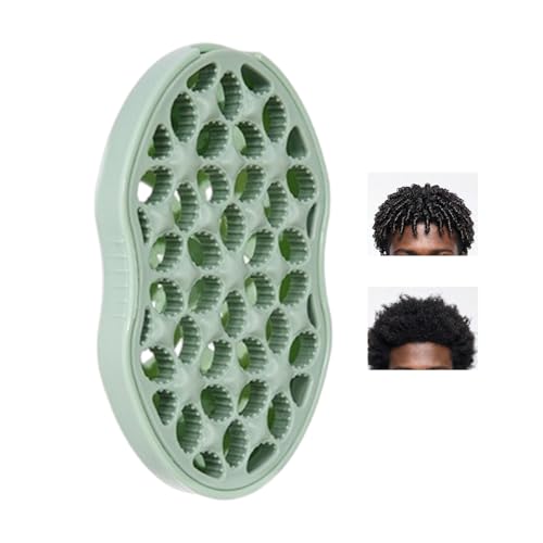 Peigne à boucles Afrique brosse twist curl unisexe pour cheveux crépus