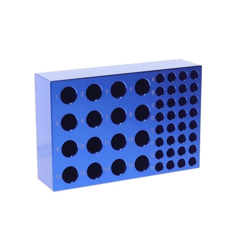Multipurpose Ice Modular PCR Cooler Low-Temperature Thermostat Pre-Cooled Aluminum Ice Box 0.2/1.5/15/50ML Centrifuge Tube Rack(Multi-use 15-50ml)
