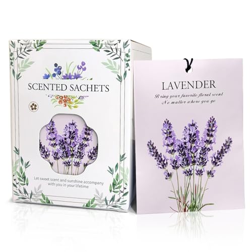 HOMELLAX Lavender Scented Sachet Bags