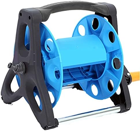 Portable Garden Hose Reel Cart - Quick Storage Trolley for Water Hose, Sturdy & Convenient Design for Easy Use in Your Garden, Lightweight & Easy to Move