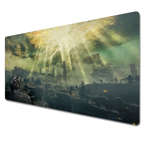 Elden Ring mouse pad|Game mouse pad|XXL mouse pad 900x400|Large mouse pad|Desk mat|Waterproof - Anti slip