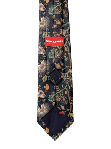 Image of BLACKSMITH Fashion Printed Tie for Men - Fashion Accessories for Blazer, Tuxedo or Coat.