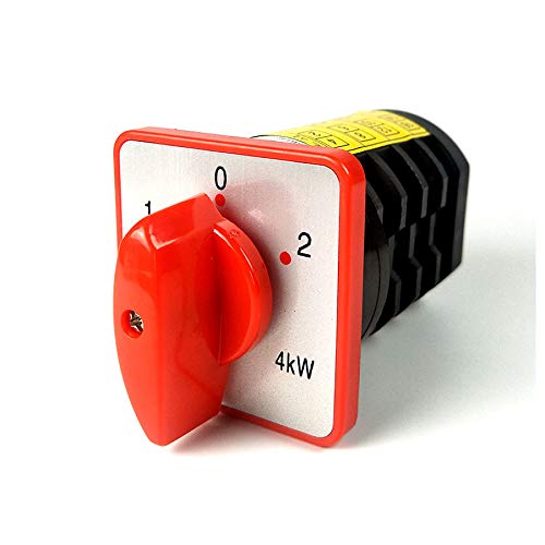 HZ5D-20/4.M08 Latching 380V 20A 4KW 16 Terminals 3(1-0-2) Position 4 Knots Motor Control Cam Combination Changeover Switch