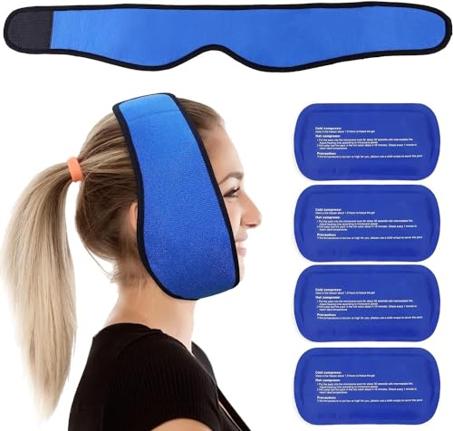 LotFancy Kühlpads Weisheitszähne, 4x Weisheitszähne Kühlkompresse, Kühlen von Zahnschmerzen Kiefer Gesicht Kopf, Kalt Warm Kühlakku für Kiefergelenk-Schmerzen, orale Gesichtschirurgie (Blau) LotFancy Kühlpads Weisheitszähne, 4x Weisheitszähne Kühlkompresse, Kühlen von Zahnschmerzen Kiefer Gesicht Kopf, Kalt Warm Kühlakku für Kiefergelenk-Schmerzen, orale Gesichtschirurgie (Blau)