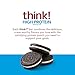 think! Protein Bars, High Protein Snacks, Gluten Free, Kosher Friendly, Cookies and Crème, Nutrition Bars, 2.1 Oz per Bar, 10 Count (Packaging May Vary)