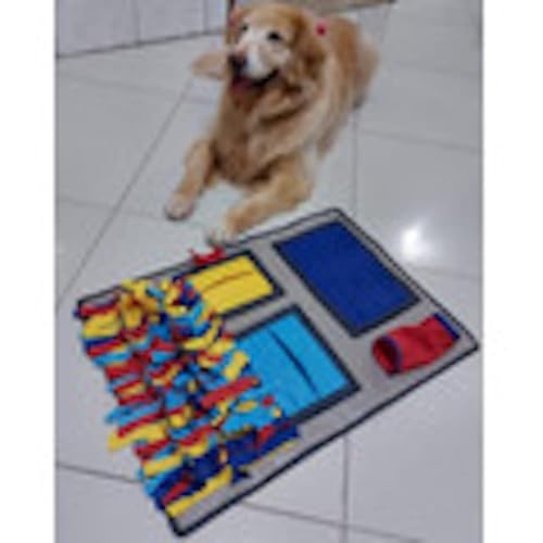 Tapete de Enriquecimento Ambiental para Cachorro Gato Interativo de Fuçar Forrageio Comedouro Lento
