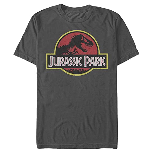 Jurassic Park Logo T-Shirt Homme - Noir - Taille 3XL