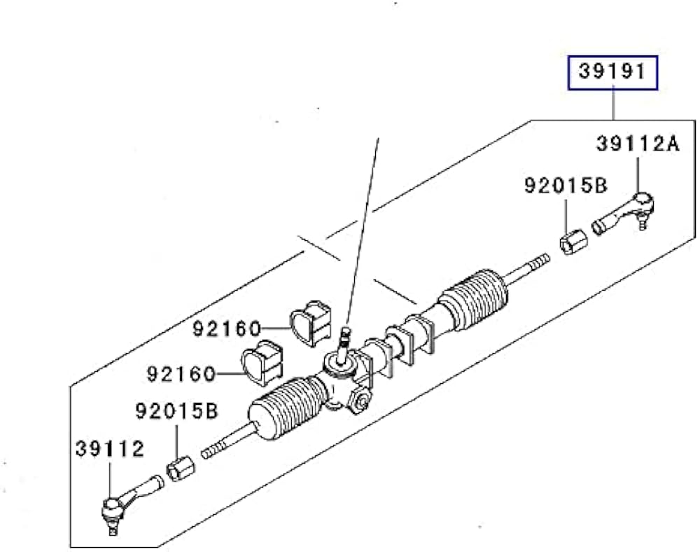 Amazon.com: Rack and Pinion - Compatible with Kawasaki 2510, 3010