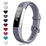 TreasureMax for Fitbit Alta Bands and Fitbit Alta HR Bands, Adjustable Soft Silicone Sports Replacement Accessories Bands for Fitbit Alta HR/Fitbit Alta/Fitbit Ace,Women/Men,Large/Small