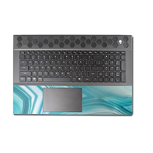 Image of MightySkins Skin Compatible with Alienware M18 R1 (2023) Full Wrap Kit - Aquamarine Quartz | Protective, Durable, and Unique Vinyl Decal wrap Cover | Easy to Apply & Change Styles | Made in The USA