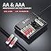 EBL Rechargeable AA Batteries Lithium with Charger, 3000mWh 1.5V Double A Lithium ion Battery, 1600 Cycles Long Lasting AA Lithium Rechargeable Batteries 8 Pack for Blink Outdoor Camera