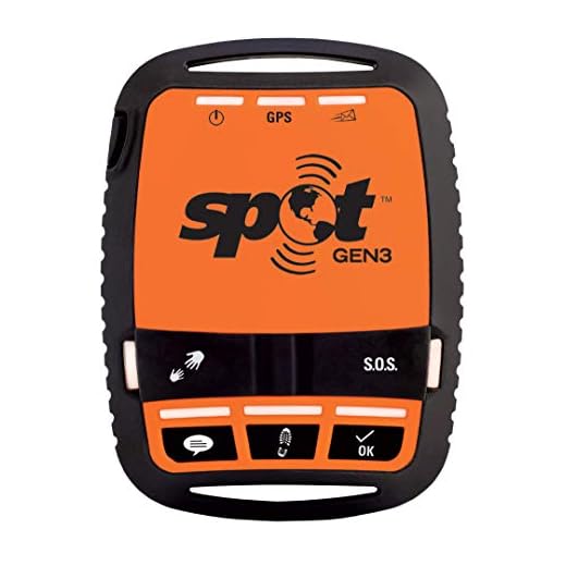 Spot GEN3 - GPS satellitare con funzione di localizzatore e messaggistica, colore: Arancione