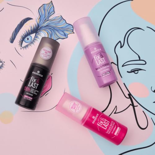Essence Spray Fixateur De Maquillage Fix & Last Instant Matte - vue 5