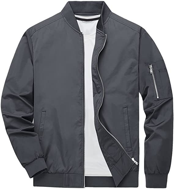 Veste de baseball homme bleu M pour ne plus manquer de poches en ville