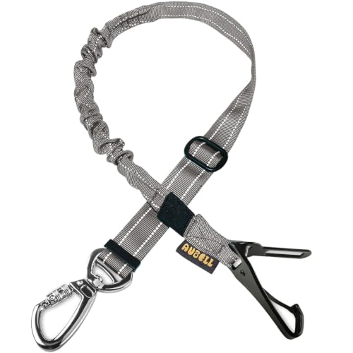 AUBELL 3-in-1 Bungee Dog Seat Belt