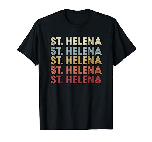 St. Helena California St. Helena CA Retro Vintage Text T-Shirt
