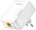 Produktbild 7links Powerline Adapter: Nano-Powerline-Netzwerkadapter, 500 Mbit/s (Netzwerksteckdose)