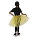 Dress Up America Tutu Multipack for Girls - Five Color Pack of Princess Tutu Skirts for Kids - Three-Layered Tulle Ballet Skirts Multicolored