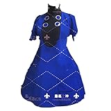 1122 Persona 5 Lavenza Outfit Dress Game Cosplay Costume full set with hair (Male, XXL)