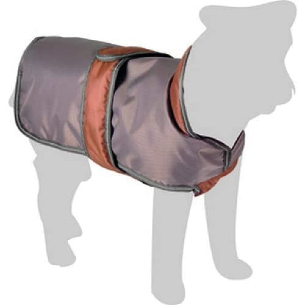 Abrigo Dakota 65CM Flamingo chaqueta gris con forro térmico
