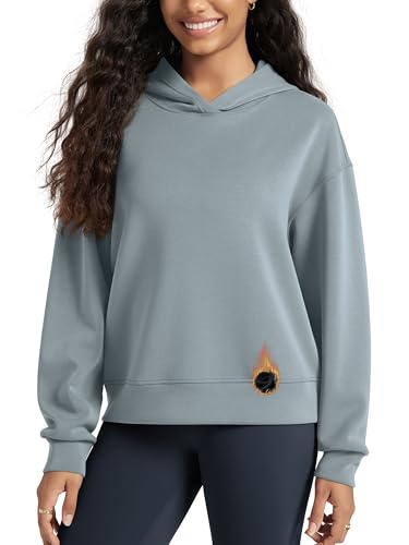 ODODOS Modal Soft Fleece Lined Hoodie for Women Long Sleeve