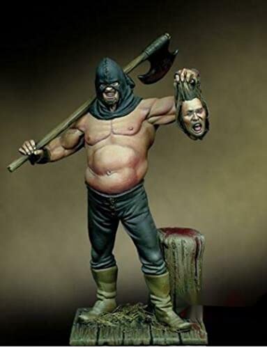 Figura Modelo Resin Kit sin Armar 1/24 75Mm
