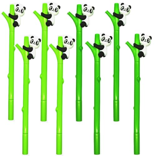 Set de 24 bolígrafos gel con diseño panda