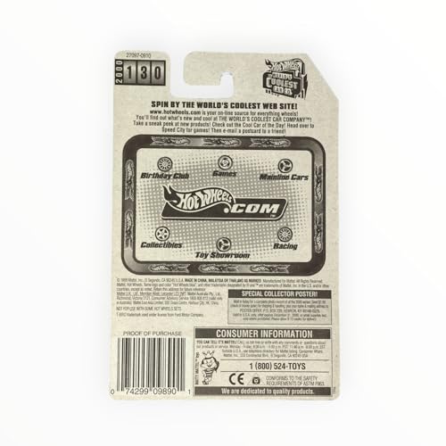Hot Wheels '63 T-Bird, Black/Silver miniatura 2