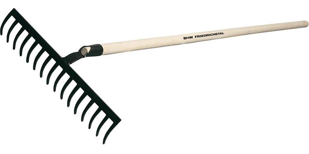 Format 4011798496209 – bau-/Gartenrechen 14 zinken. m. Stiel 150 cm